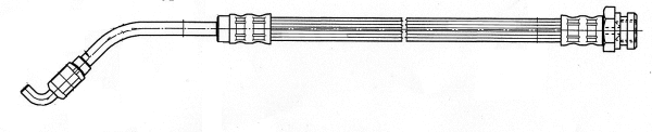 Flexible de frein CEF 512167