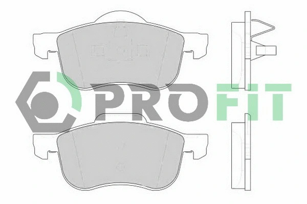 Kit de plaquettes de frein, frein à disque PROFIT 5000-1382 C