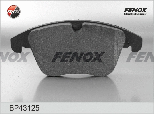 Kit de plaquettes de frein, frein à disque FENOX BP43125