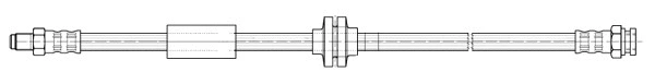Flexible de frein CEF 517075