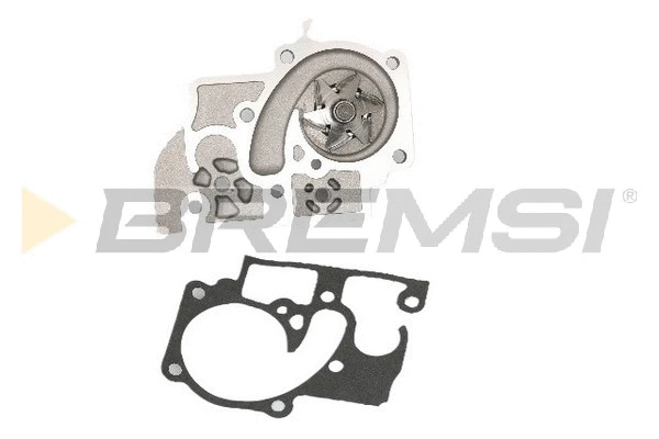 Pompe à eau, refroidissement du moteur BREMSI WP0596
