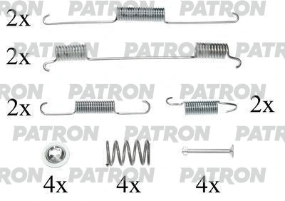 Kit d'accessoires, mâchoire de frein PATRON PSRK0052
