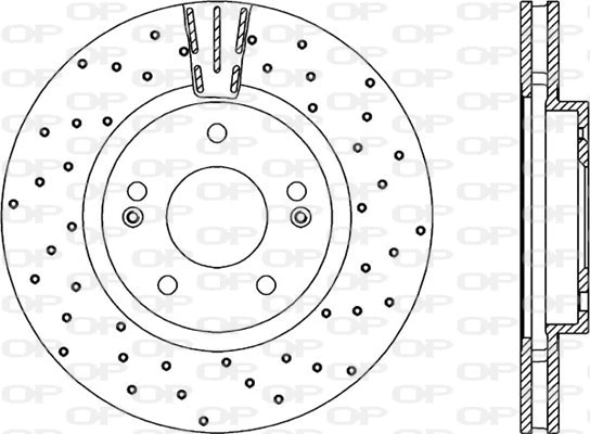 Disque de frein OPEN PARTS BDRS2115.25