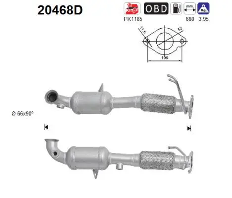 Catalyseur AS 20468D
