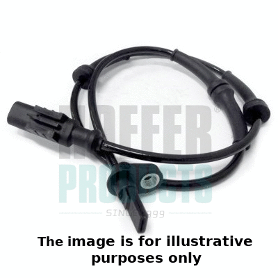 Capteur, vitesse de roue HOFFER 8290520E