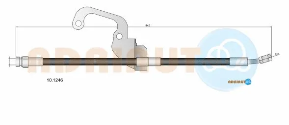 Flexible de frein ADRIAUTO 10.1246