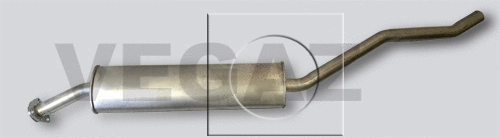 Silencieux central VEGAZ GmbH BS-82
