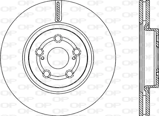 Disque de frein OPEN PARTS BDR2192.20