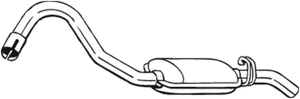 Silencieux arrière BOSAL 185-855