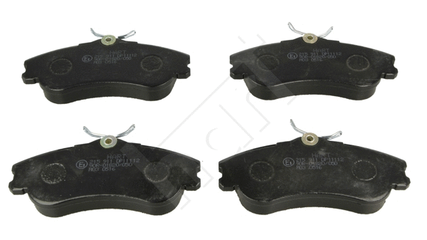 Kit de plaquettes de frein, frein à disque HART 215 911