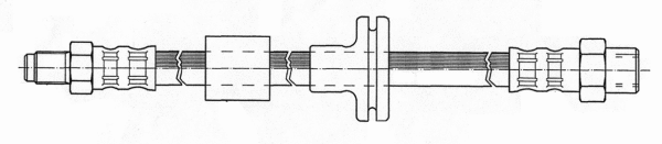 Flexible de frein CEF 511717