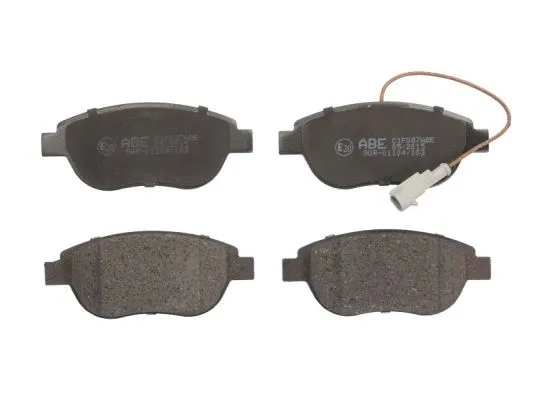 Kit de plaquettes de frein, frein à disque ABE C1F037ABE