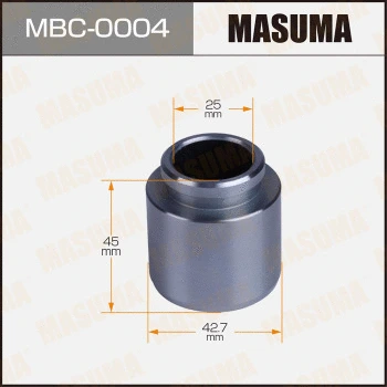 Piston, étrier de frein MASUMA MBC-0004
