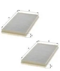 Filtre, air de l'habitacle UNIFLUX FILTERS XC540