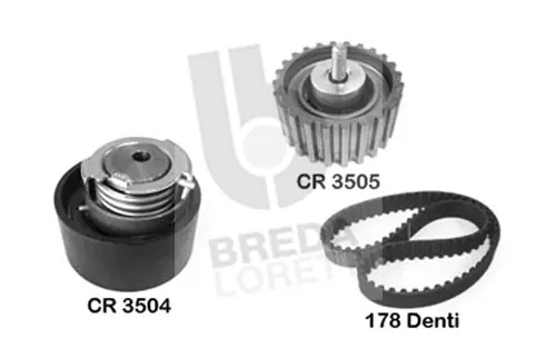 Kit de courroie crantée BREDA LORETT KCD0017