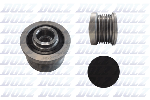 Poulie roue libre, alternateur DOLZ AFC104
