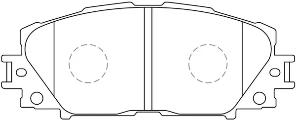 Kit de plaquettes de frein, frein à disque SB BP21508