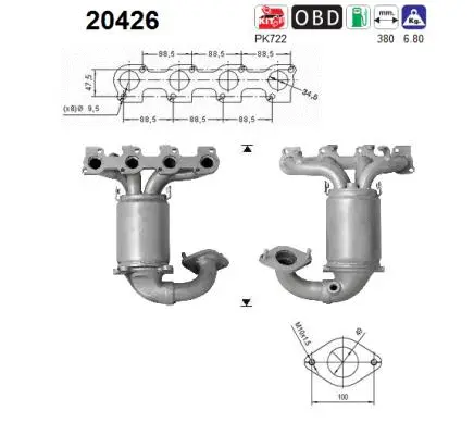 Catalyseur AS 20426