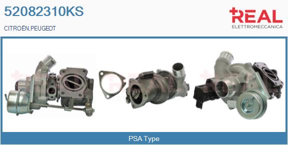 Turbocompresseur, suralimentation REAL 52082310KS