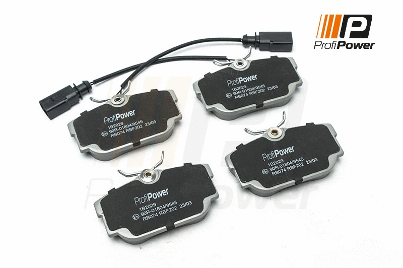 Kit de plaquettes de frein, frein à disque ProfiPower 1B2029