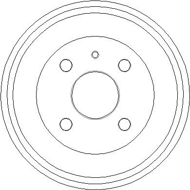 Tambour de frein National NDR016
