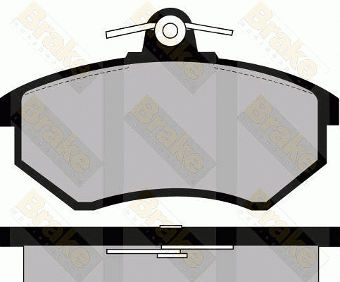 Kit de plaquettes de frein, frein à disque Brake ENGINEERING PA381
