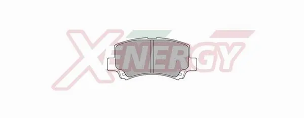 Kit de plaquettes de frein, frein à disque AP XENERGY X40839