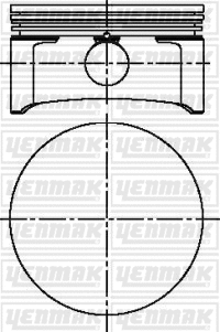 Piston YENMAK 31-04219-000