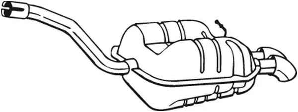 Silencieux arrière BOSAL 233-547