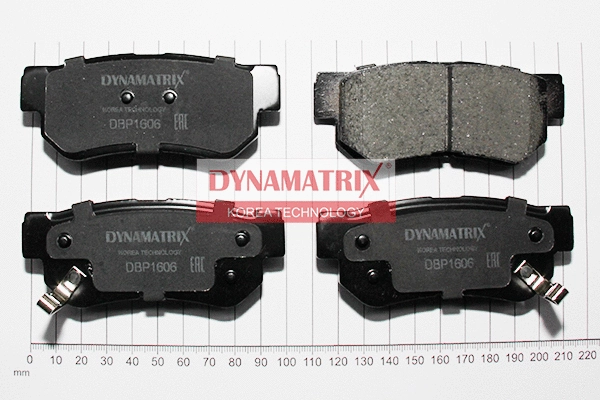 Kit de plaquettes de frein, frein à disque DYNAMATRIX DBP1606