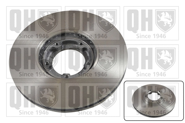 Disque de frein QUINTON HAZELL BDC4584