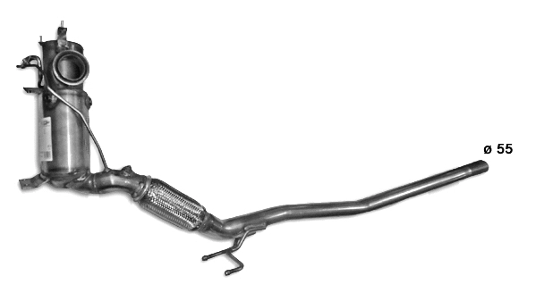 Filtre à particules / à suie, échappement VEGAZ GmbH VK-442SIC