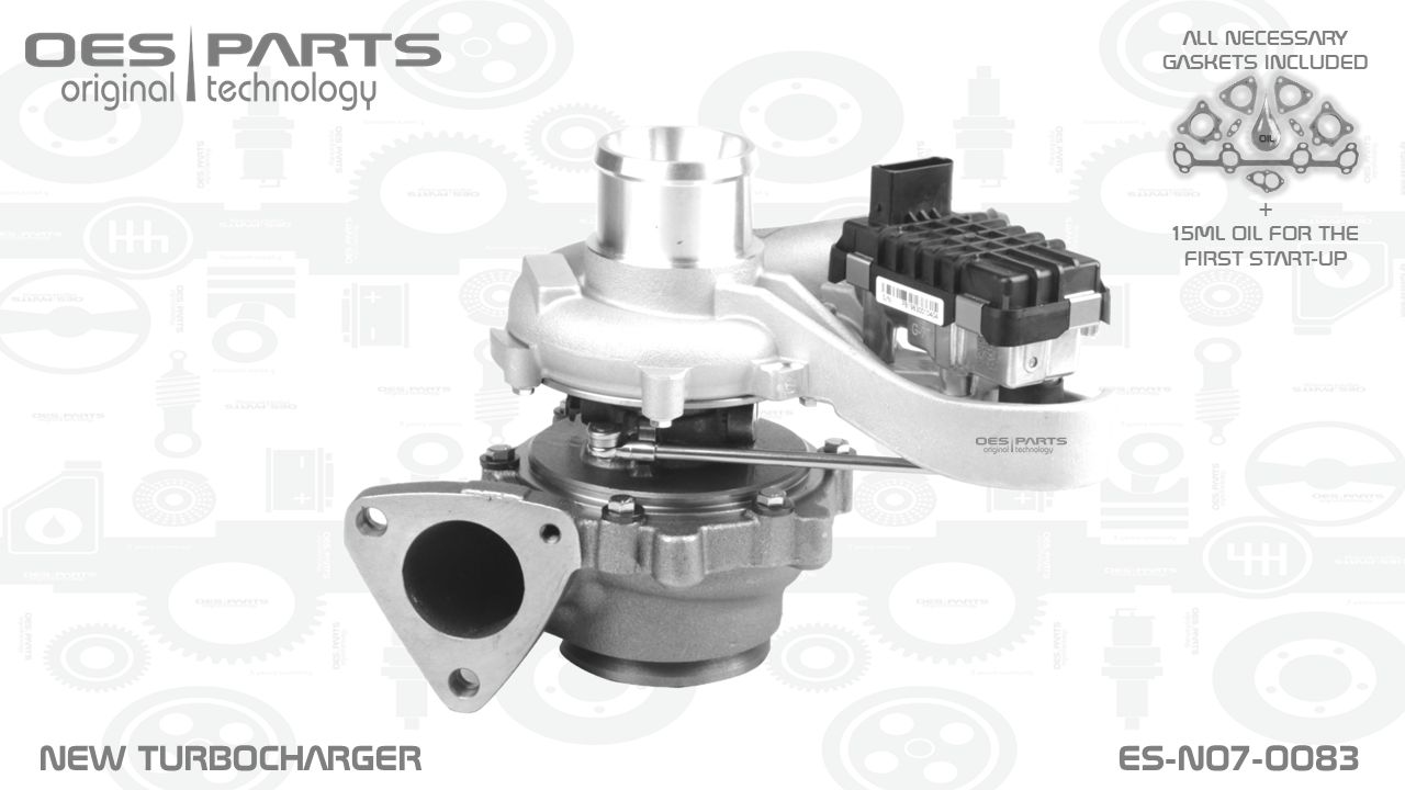 Turbocompresseur, suralimentation OES PARTS ES-N07-0083