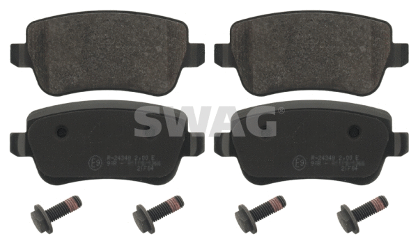 Kit de plaquettes de frein, frein à disque SWAG 70 91 6852