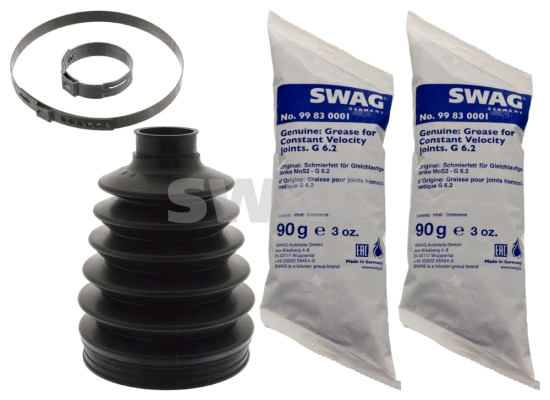 Jeu de joints-soufflets, arbre de commande SWAG 50 94 9877