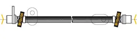 Flexible de frein MGA F6910