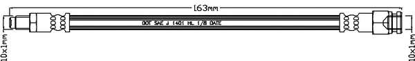 Flexible de frein JURATEK JBH1288