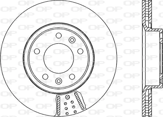 Disque de frein OPEN PARTS BDA1109.20