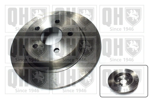 Disque de frein QUINTON HAZELL BDC6055