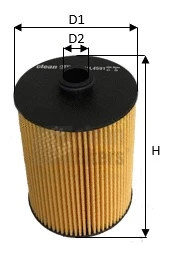 Filtre à huile CLEAN FILTERS ML4591