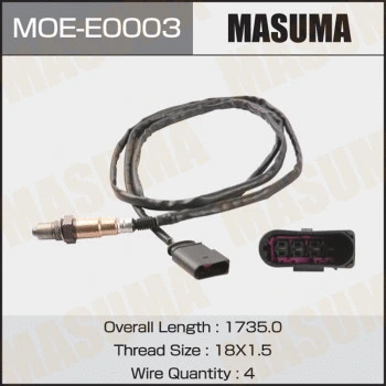 Sonde lambda MASUMA MOE-E0003