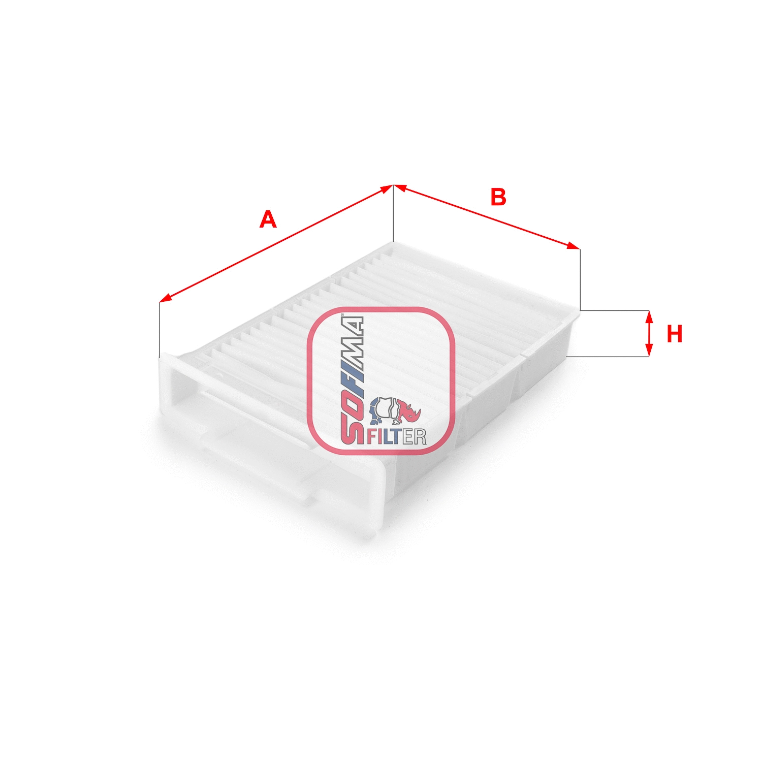 Filtre, air de l'habitacle SOFIMA S 3132 C