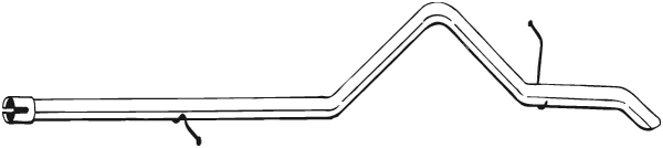 Tuyau d'échappement KLOKKERHOLM 950-073