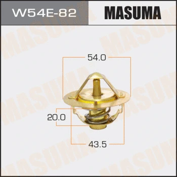 Thermostat, liquide de refroidissement MASUMA W54E-82