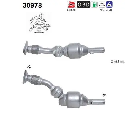 Catalyseur AS 30978