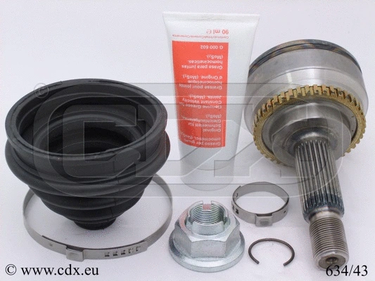 Jeu de joints, arbre de transmission CDX 634/43