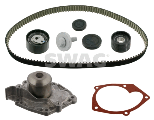 Pompe à eau + kit de courroie crantée SWAG 60 94 5105