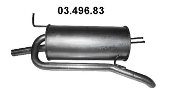 Silencieux arrière EBERSPÄCHER 03.496.83