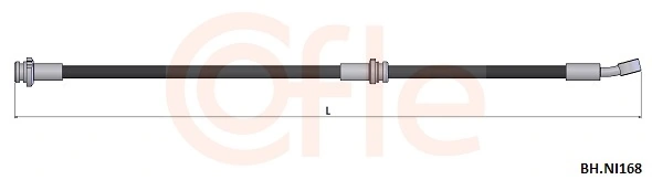 Flexible de frein COFLE 92.BH.NI168