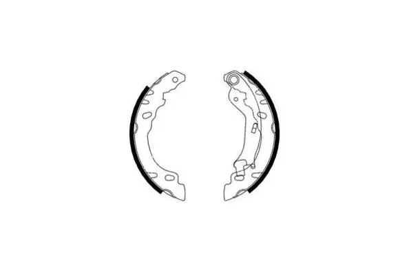 Jeu de mâchoires de frein E.T.F. 09-0648